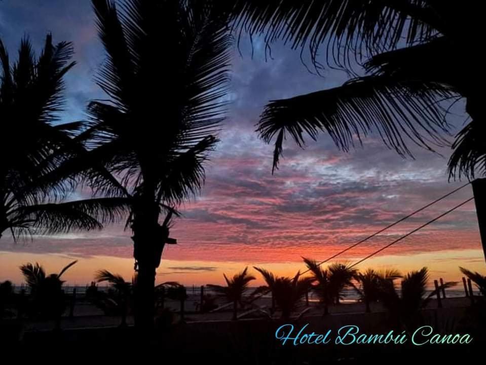 Hotel Bambu Canoa Esterno foto