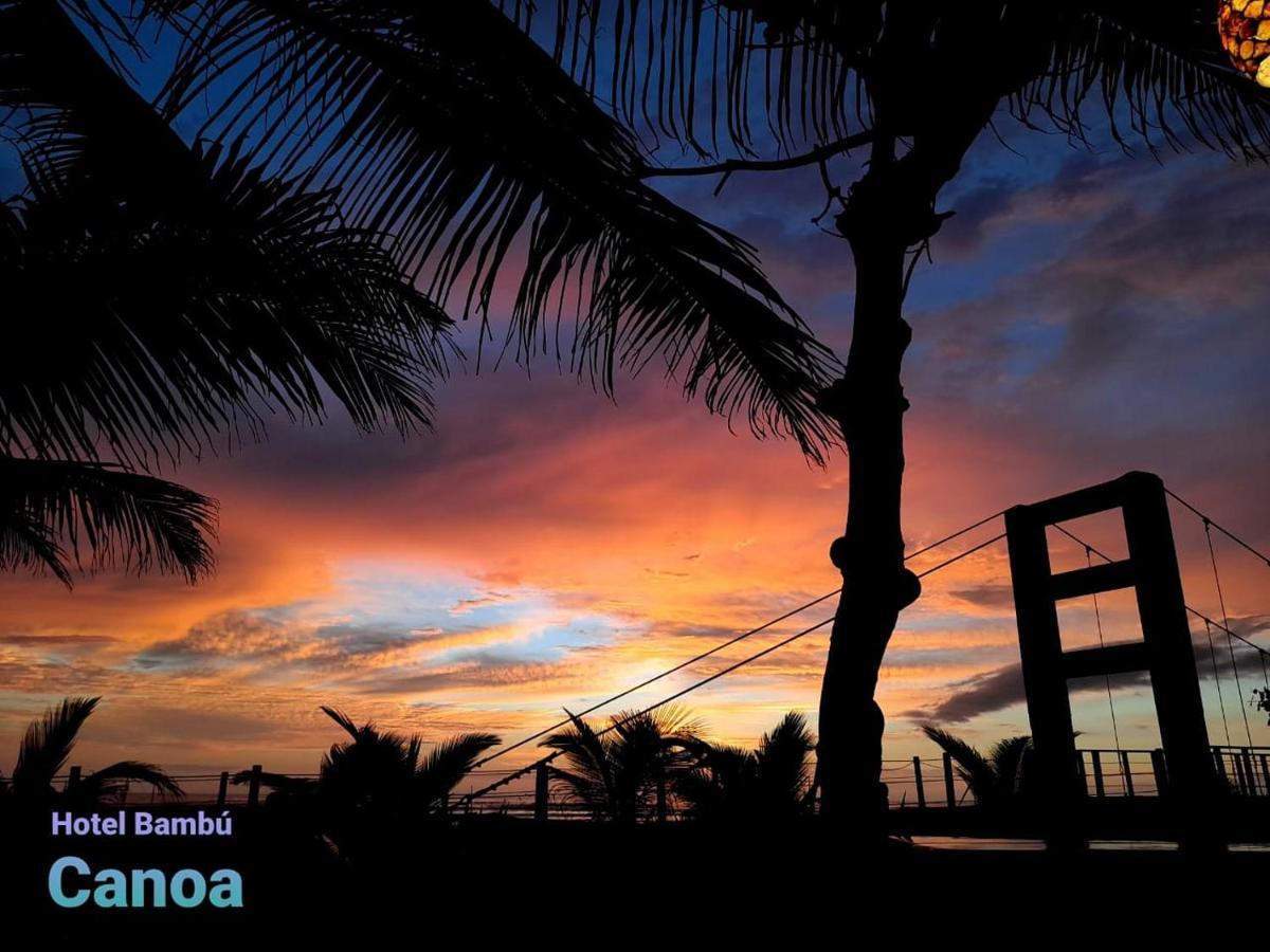 Hotel Bambu Canoa Esterno foto
