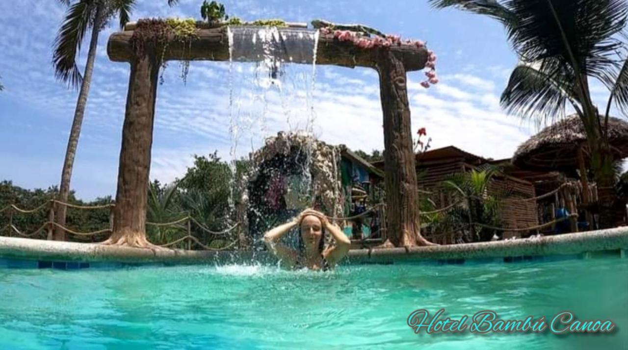 Hotel Bambu Canoa Esterno foto
