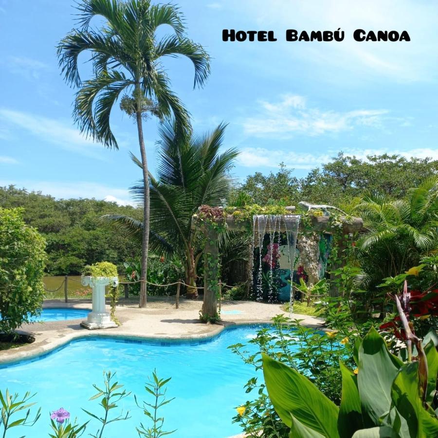 Hotel Bambu Canoa Esterno foto