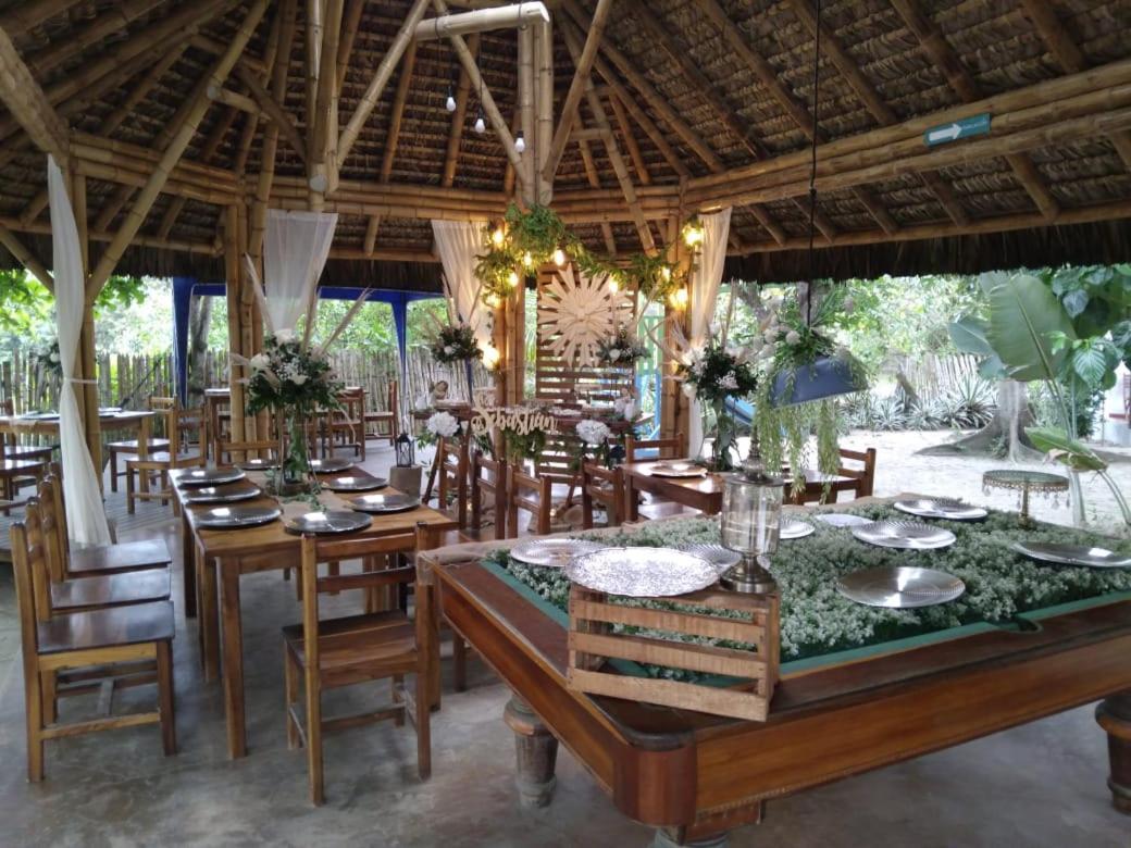 Hotel Bambu Canoa Esterno foto