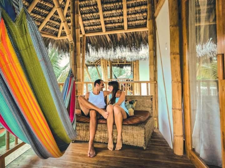 Hotel Bambu Canoa Esterno foto